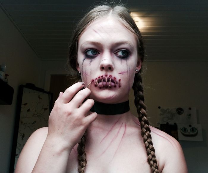 Stitched Mouth