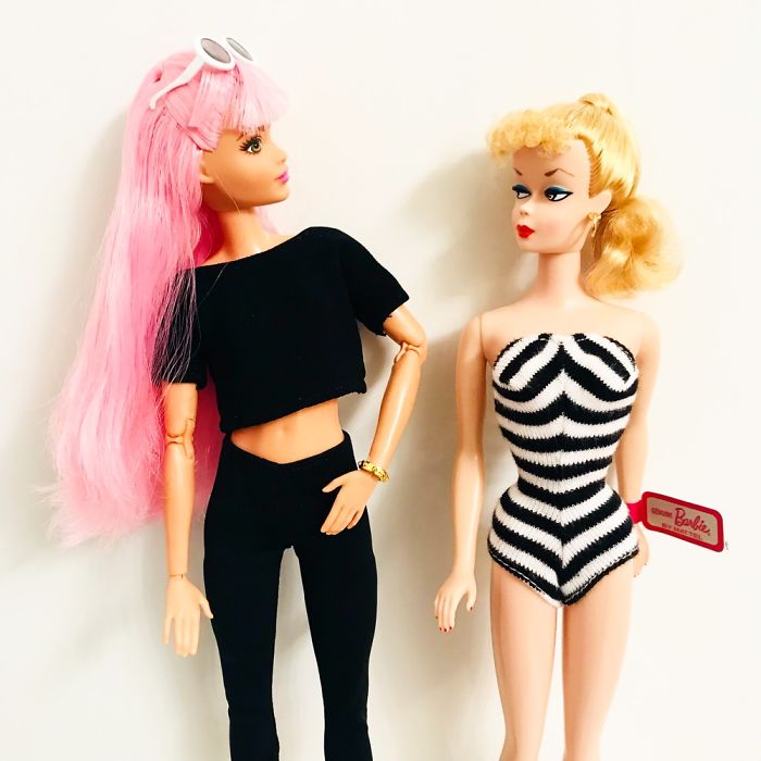 I Make Clothes For My Barbies And Photograph Them
