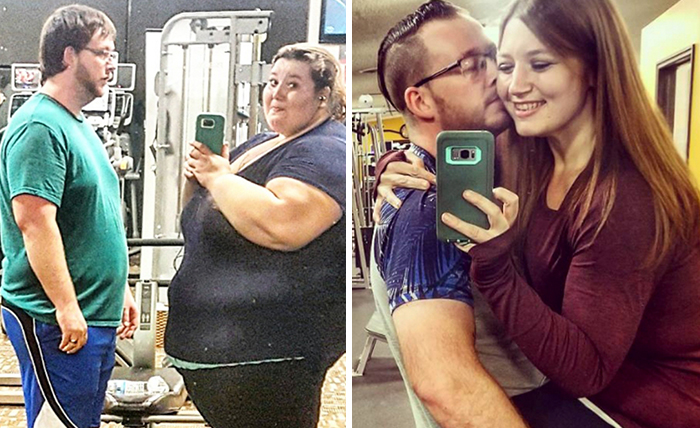 Woman Who Used To Weigh Almost 500lbs Recreates Her Old Photos After Extreme Weight Loss, And Its Hard To Believe Its The Same Person