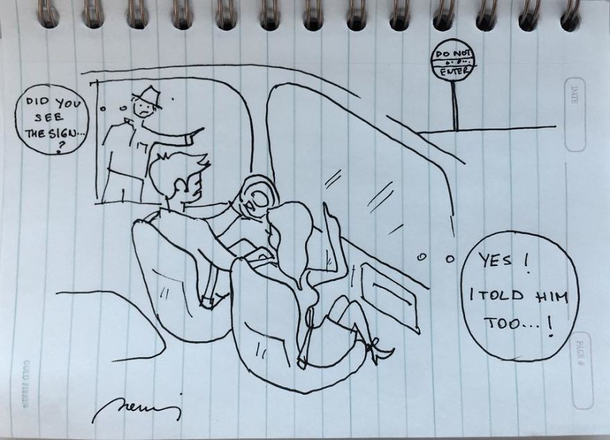 One Smile, One Doodle.