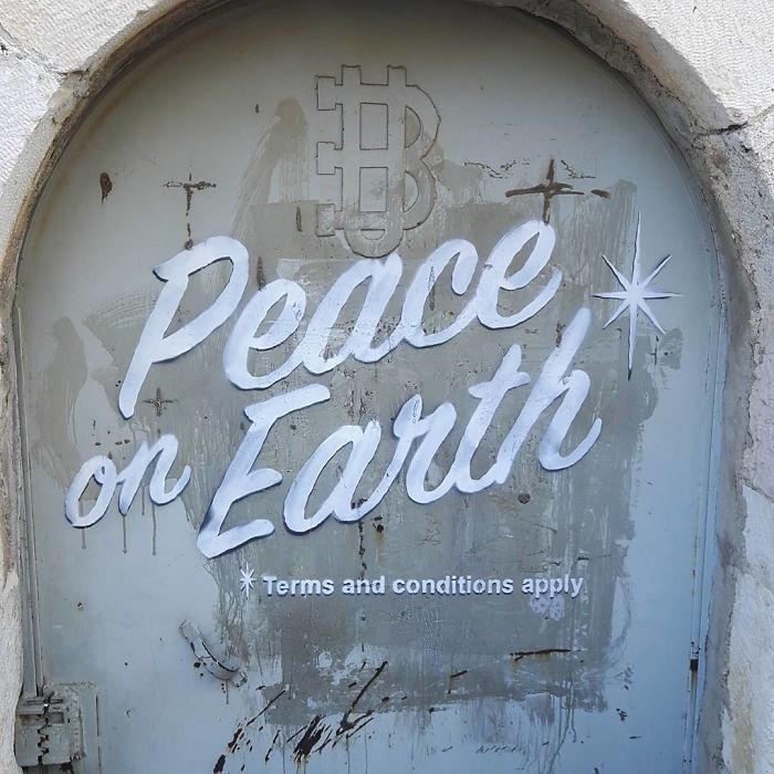 New Banksy Street Art In Palestine Reminds World That The Holidays Aren't Happy For Everyone