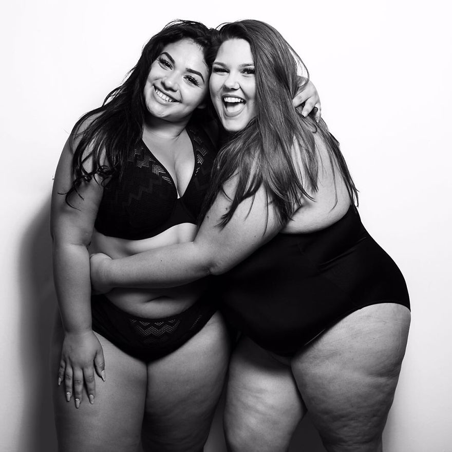 This Is What Happens When A Plus-Size Model Tries To Recreate Gigi Hadid's Nude Photo Shoot