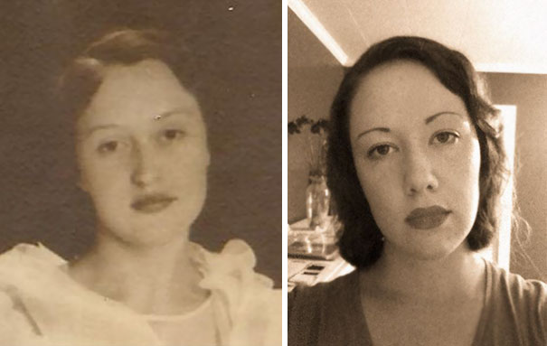 My Great Grandmother And I, 80 Years Apart