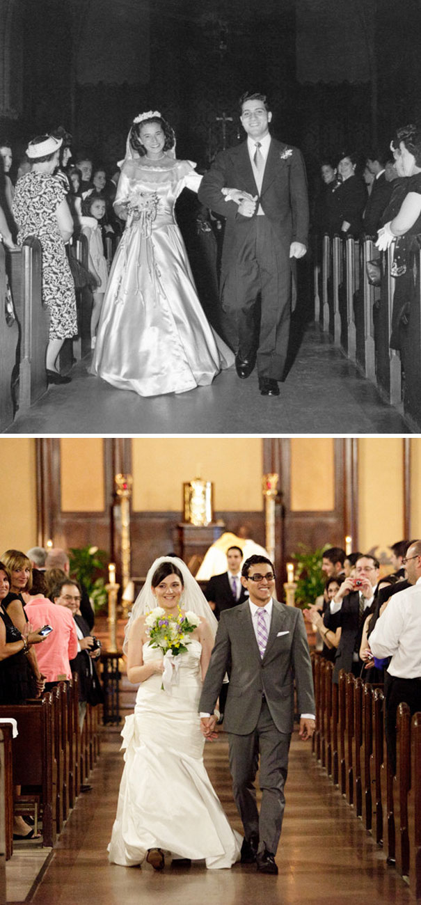 My Husband And I Got Married At The Same Church That His Grandparents Did!