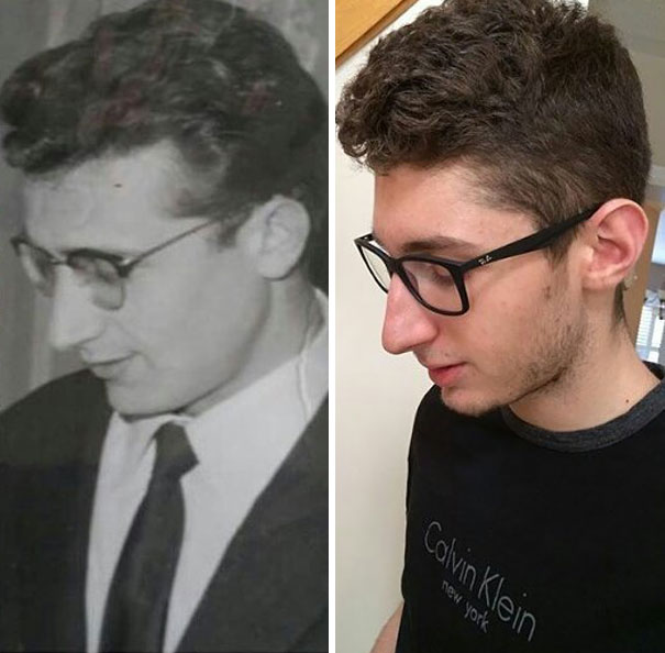 My Grandfather And I, 1965 And 2016