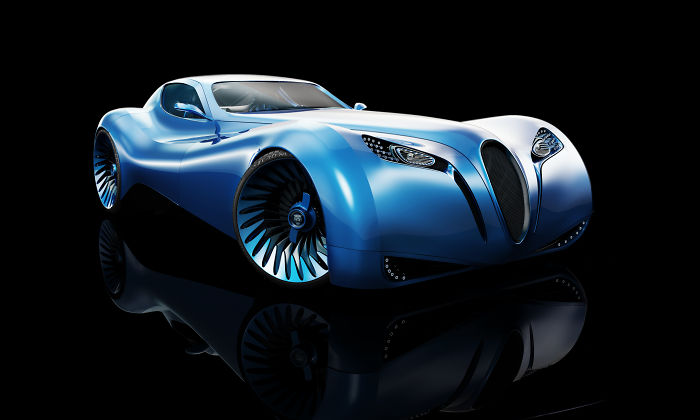 I Have Spent All My Free Time Designing This Art Deco Concept Car