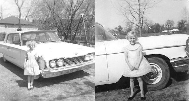 Me. No Idea What Year Either Pic Was Taken, But I Was Born In Feb 56'. This Is In Indianapolis Indiana So Figure 61' & 62' Maybe