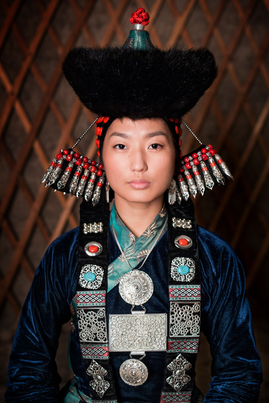 Buryat Young Woman