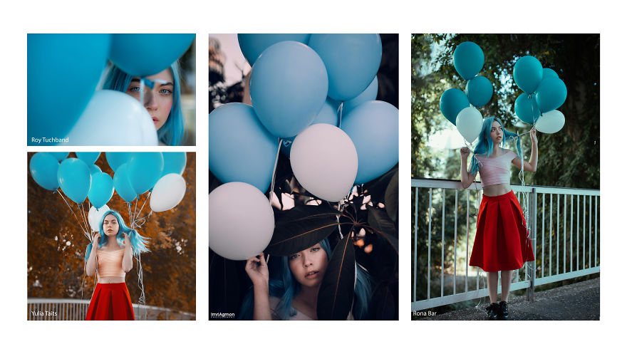 What Happens When 4 Photographers On 4 Different Sets Have 4 Minutes To Shoot The Same Model