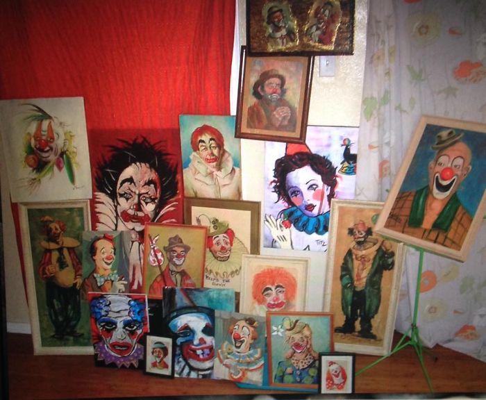 My Creepy-Yet-Amazing Clown Painting Collection
