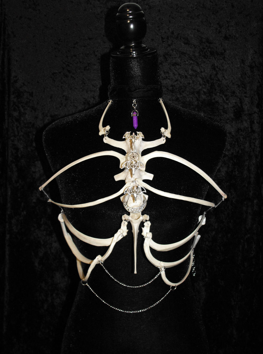 I Make Jewelry With Bones To Create Beauty From Decay, And To Memorialize The Animals They Came From