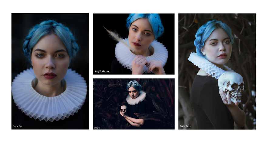 What Happens When 4 Photographers On 4 Different Sets Have 4 Minutes To Shoot The Same Model