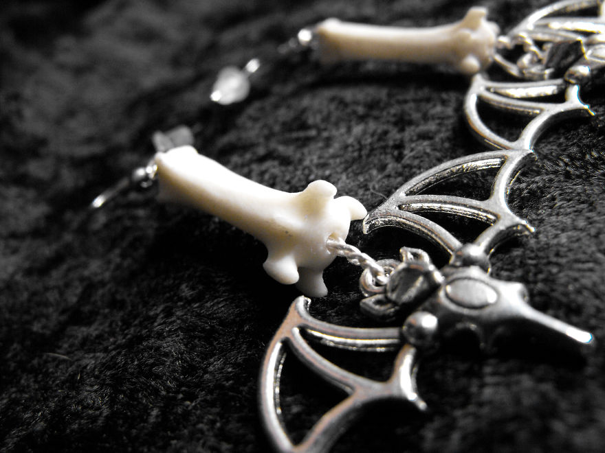 I Make Jewelry With Bones To Create Beauty From Decay, And To Memorialize The Animals They Came From
