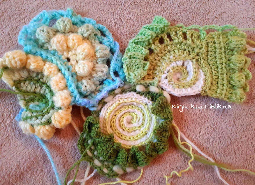 I Made A Freeform Crocheted Dress Inspired By Spring I Made A Freeform Crocheted Dress Inspired By Spring