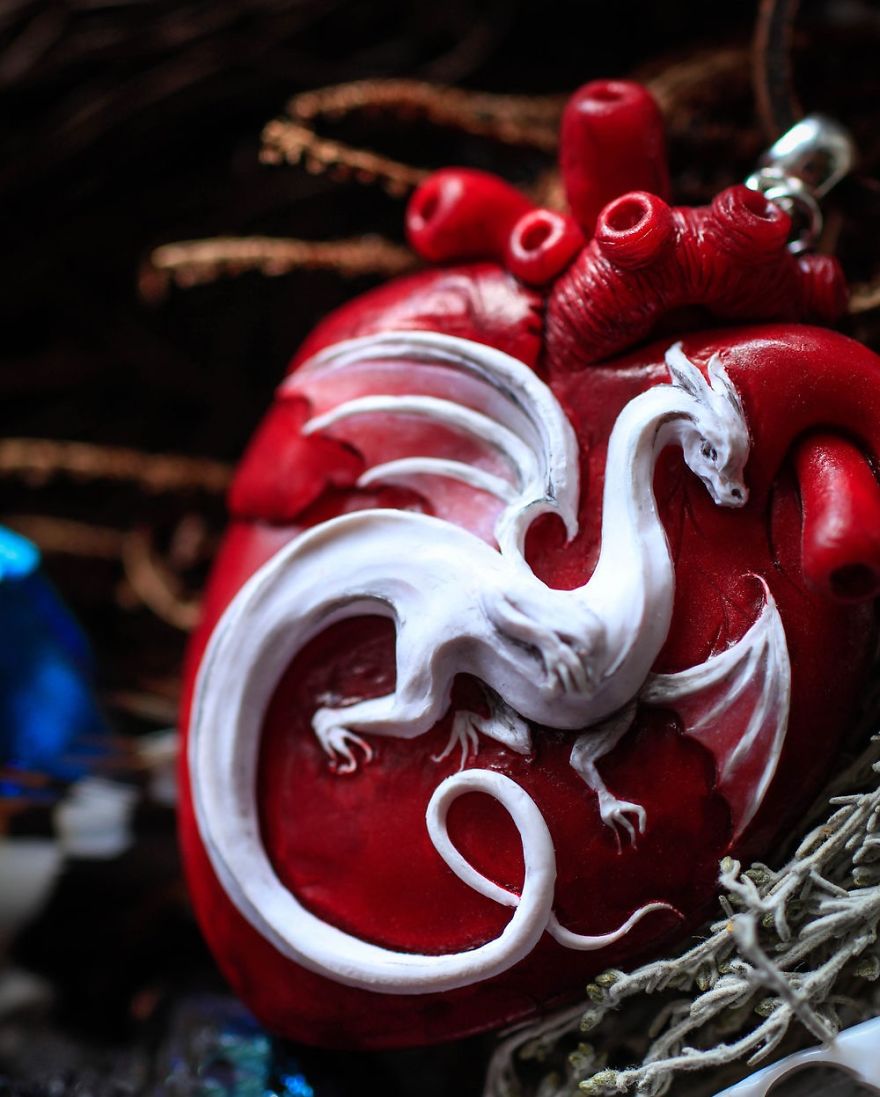Dragon's Heart: Fantastic Jewelry By Russian Artist