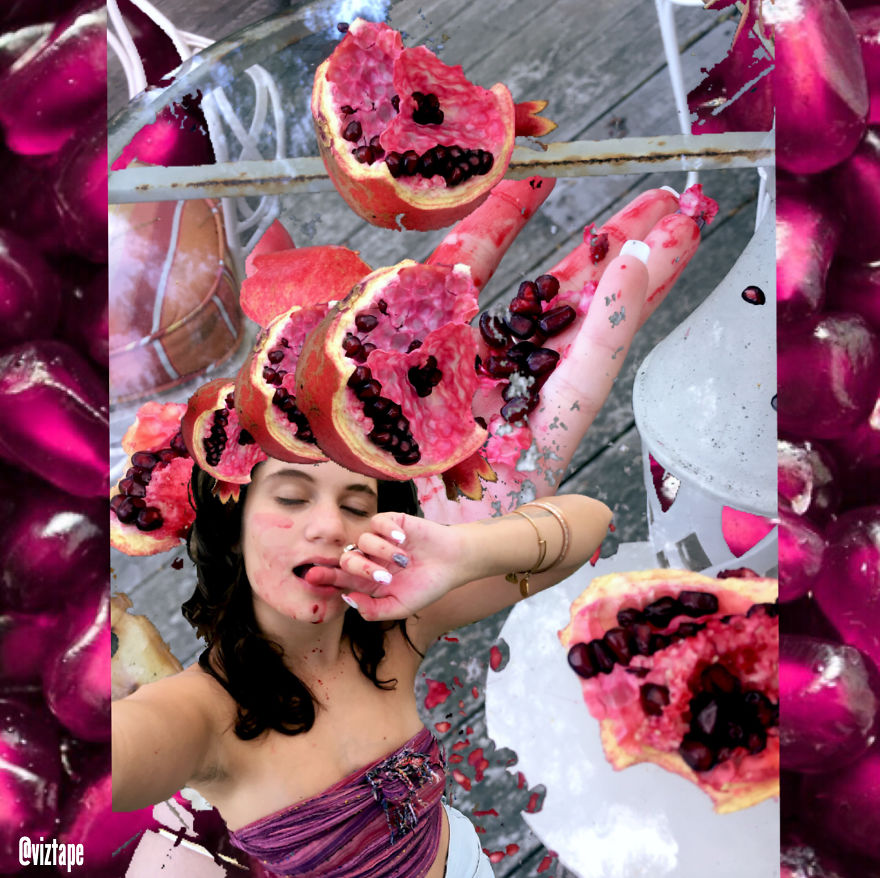 Girl Turns Her Schizophrenic Perceptions Into Trippy Self-Portaits