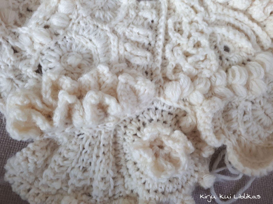 I Made A Freeform Crocheted Dress Inspired By Spring I Made A Freeform Crocheted Dress Inspired By Spring