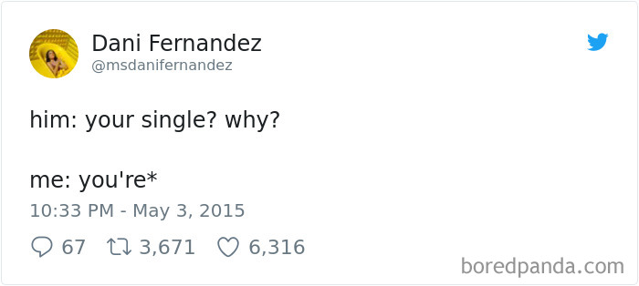 Single People Tweets
