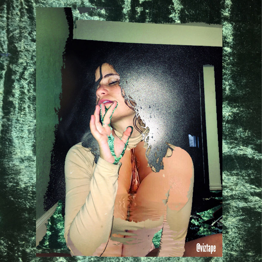 Girl Turns Her Schizophrenic Perceptions Into Trippy Self-Portaits