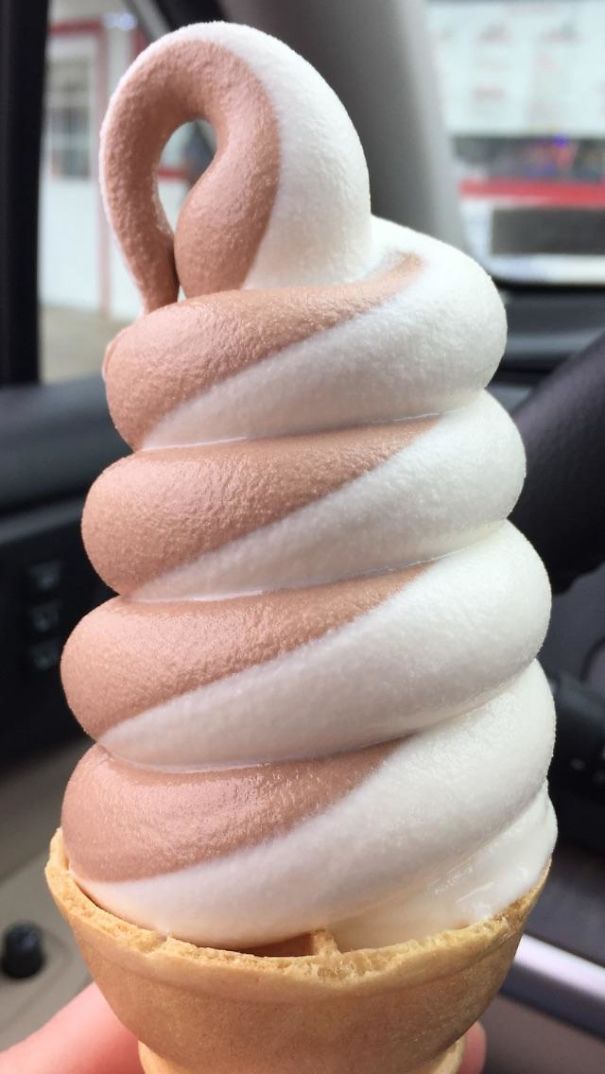 My Ice Cream Looks Just Like The Promotional Pictures Of Ice Cream