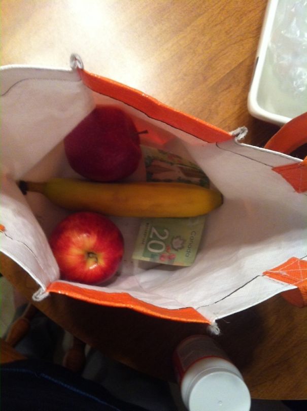 When You Ask Your Husband To Pack Your Lunch