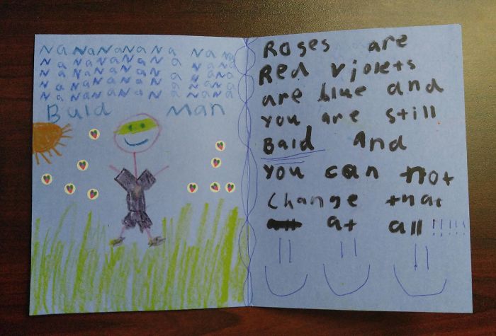 My Young Niece And I Send Each Other Funny Cards In The Mail Sometimes. Her Latest One Really Cut Me Deep 