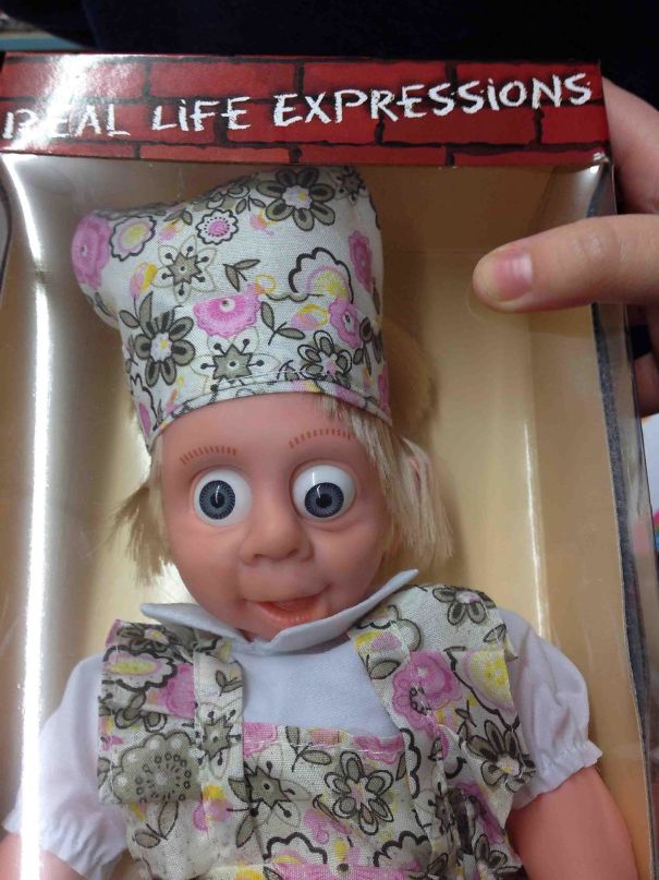 'Real Life' Expression On A Doll