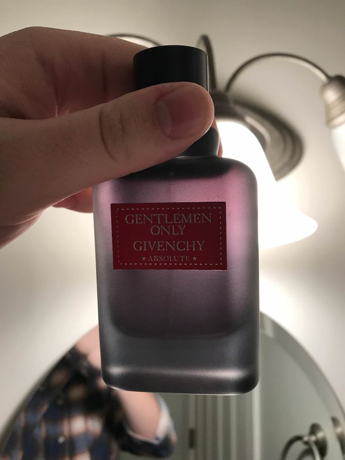 Holding My Cologne Up The The Light Showed That The Bottle Isn’t Nearly As Big As It Appears
