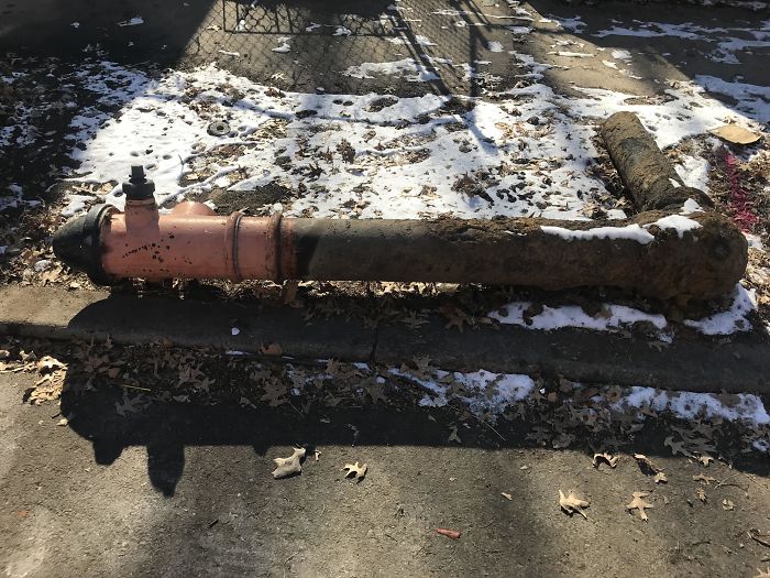 What A Fire Hydrant Looks Like Out Of The Ground