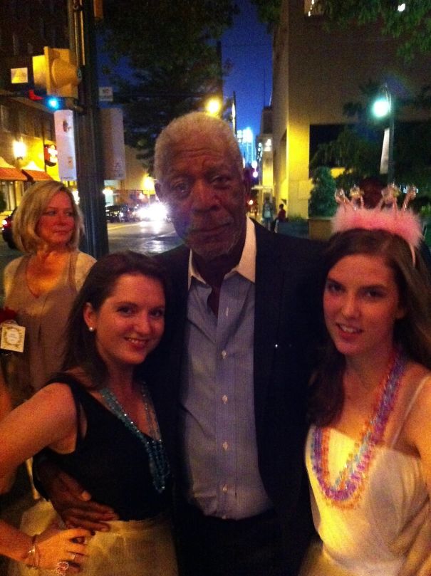 My Friend's Special Bachelorette Party Guest: Morgan Freeman