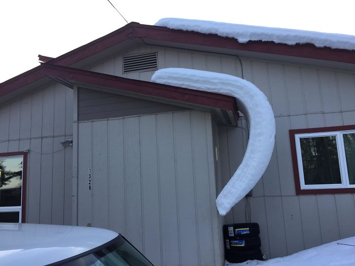 How The Snow Is Melting Off My Roof