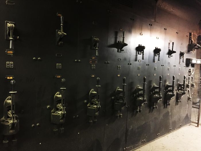 This Building Has The Original 1909 Electrical Switches
