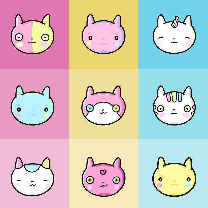 I Did New Cats Collection, But I'm Afraid That The Result Is Too Cute!
