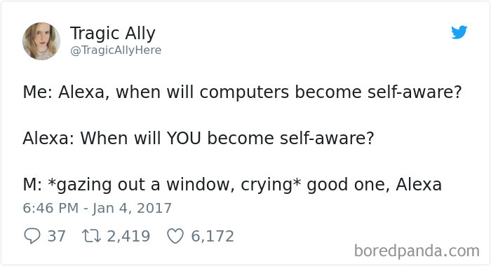 25 Funny Tweets About Amazon Alexa That Prove There's Nothing Artificial  About Her Intelligence | Bored Panda
