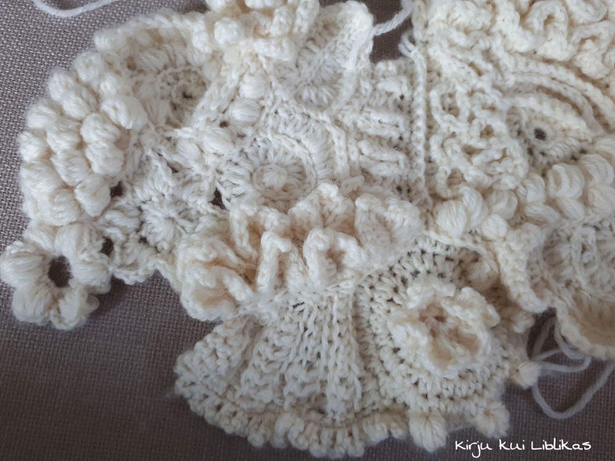 I Made A Freeform Crocheted Dress Inspired By Spring I Made A Freeform Crocheted Dress Inspired By Spring