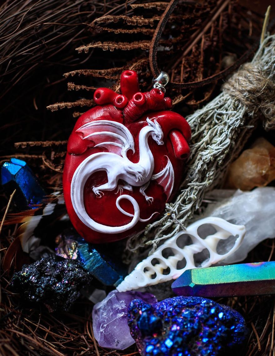 Dragon's Heart: Fantastic Jewelry By Russian Artist