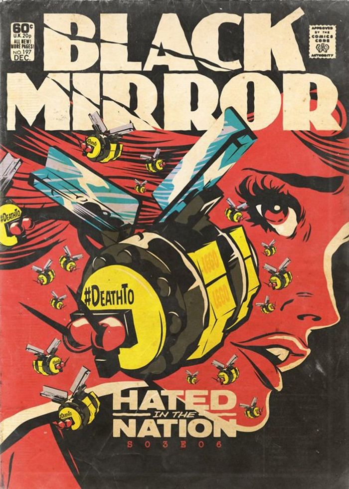 Artist Creates Covers Of Comics Based On Black Mirror Episodes The Result Is Incredible