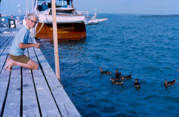 Every Summer I Lived On A Boat And Toured The Great Lakes. This Is 1969.
