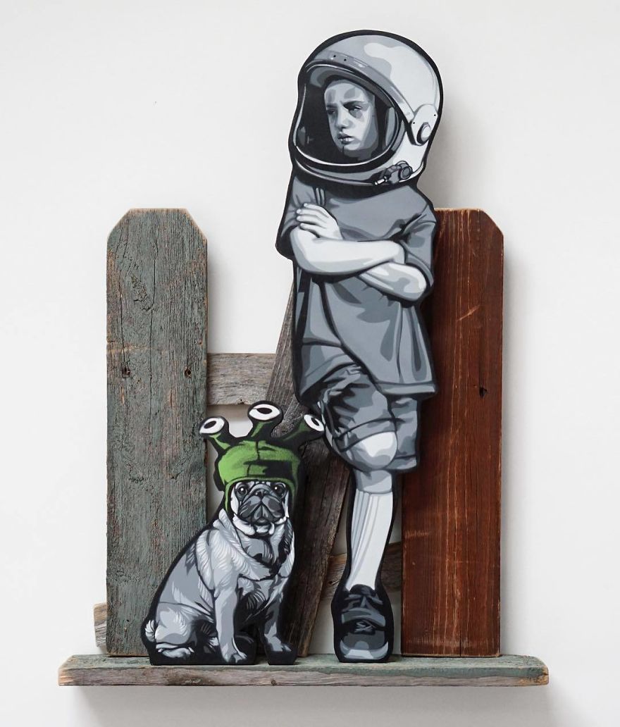 The Fantastic Tiny Wooden Figures By Joe Iurato