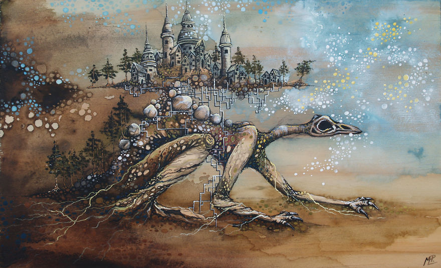 I Create Fantasy Illustration And Sculpture Inspired By Nature