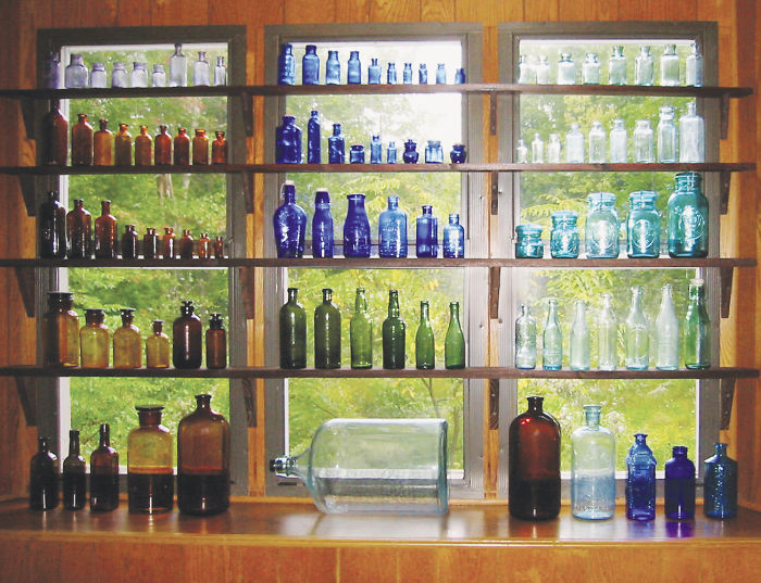 I Used To Collect Bottles Made In The 19th Century And Early 20th Century. I Had About 800 Of Them.