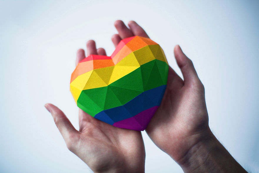 DIY Paper Hearts, LGBT Edition
