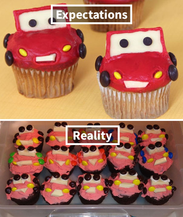 Lightning Mcqueen Cars Cupcakes