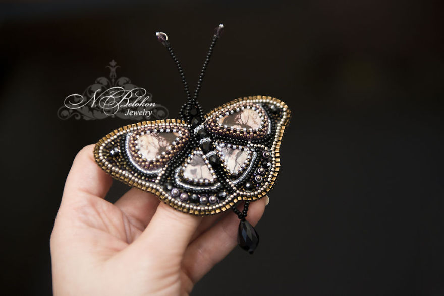 Gorgeous Beaded Insects Made By Russian Craftswoman Completely By Hand