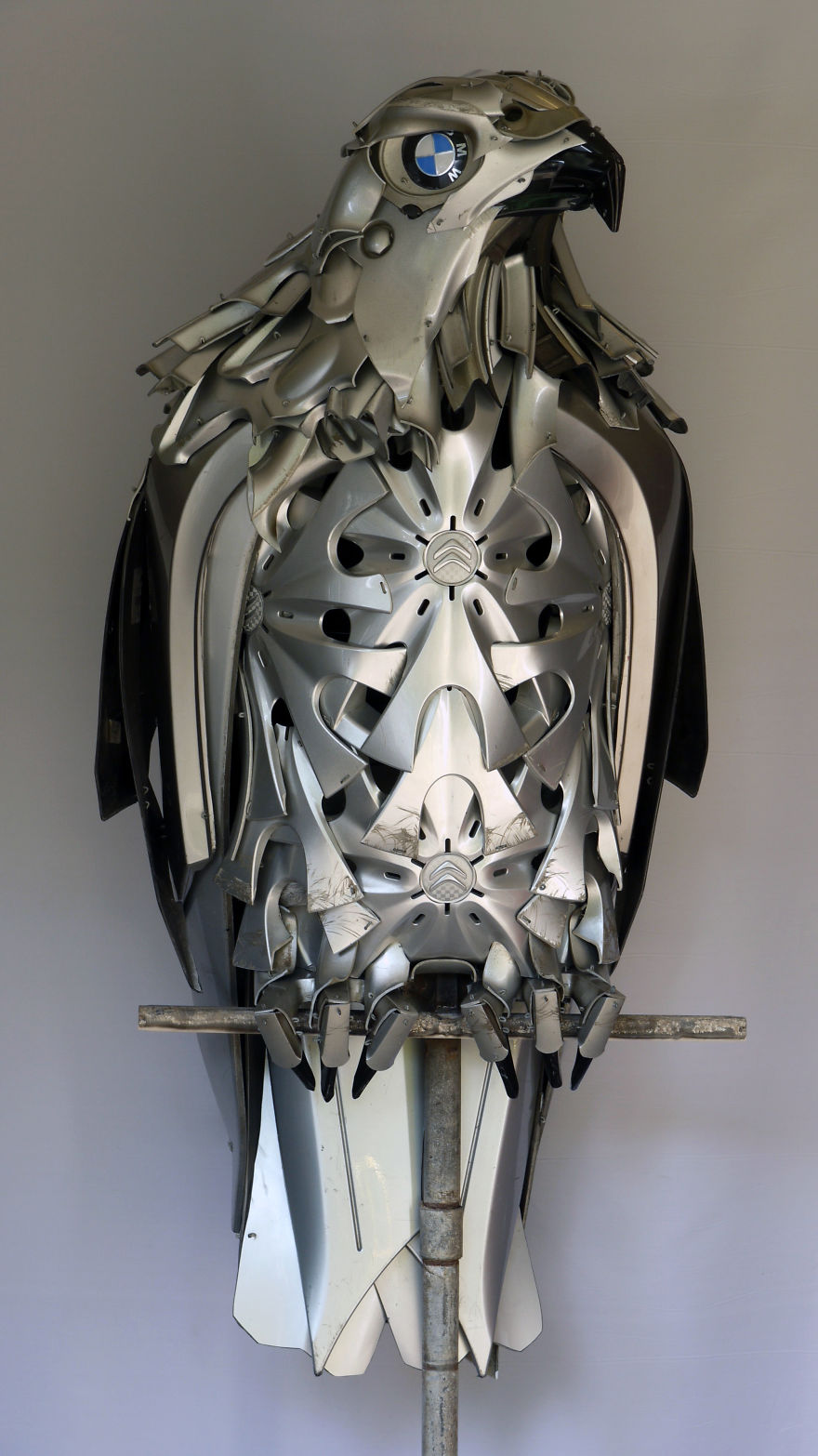 Hubcap Creatures 2016 2017 New Work