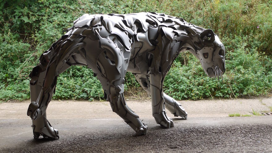 Hubcap Creatures 2016 2017 New Work