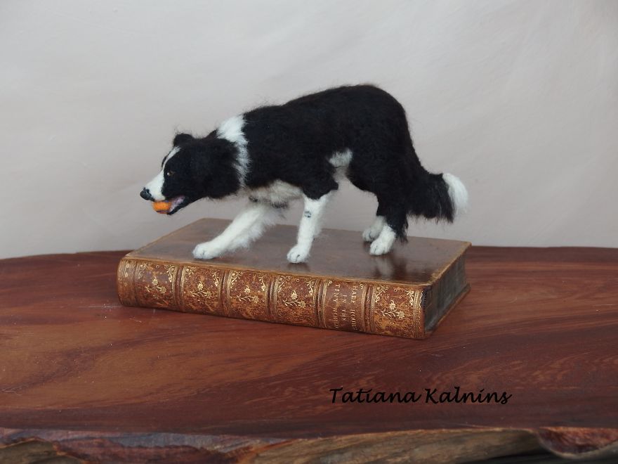 I Create Highly Realistic Needle Felted Miniature Dogs And Cats With Personality