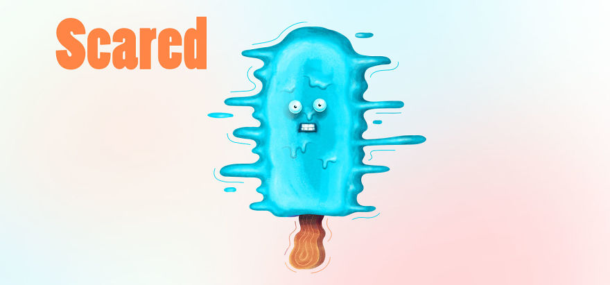 I Made 10 Icecream Illustrations That Resemble Humans And Emotions