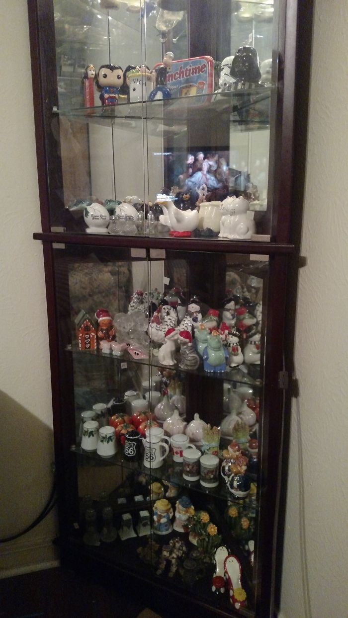 My Salt And Pepper Collection. This Is Mostly From Friends And Family Over The Last 18 Years.