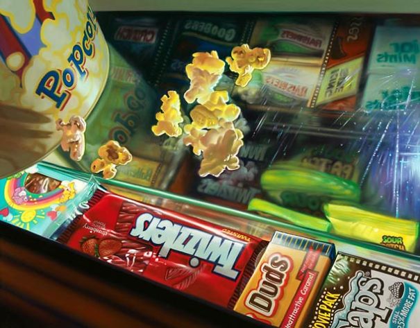 Incredible Hyperrealistic Oil Paintings Show A Perfect Combination Of Pop Art And Everyday Objects
